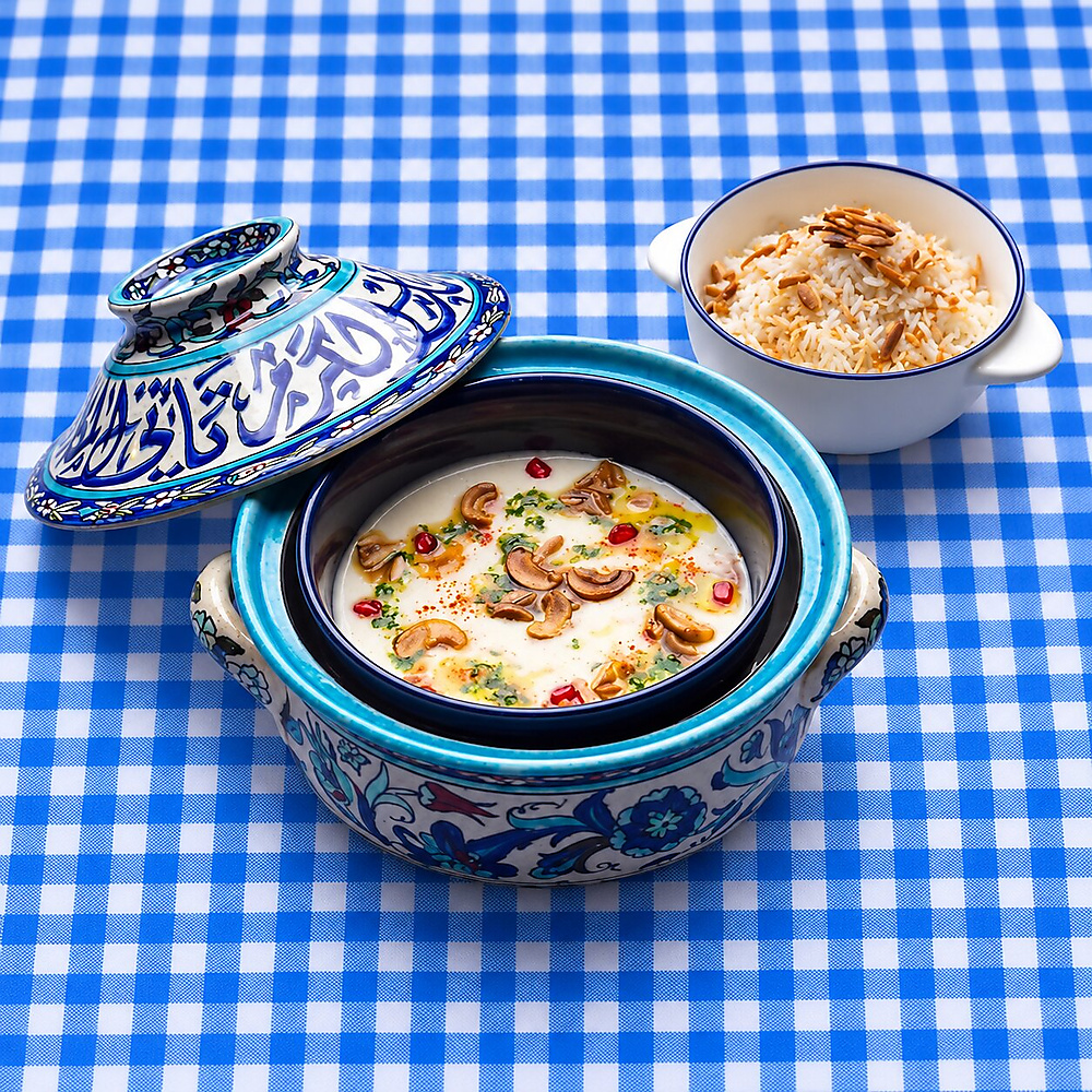 Shish Barak in Yoghurt Sauce