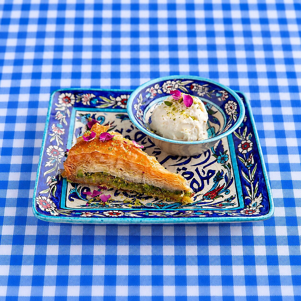 Tradition Baqlawa with Misteka IceCream