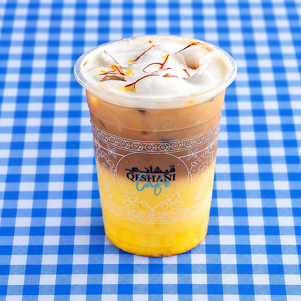 Saffron Latte Cold