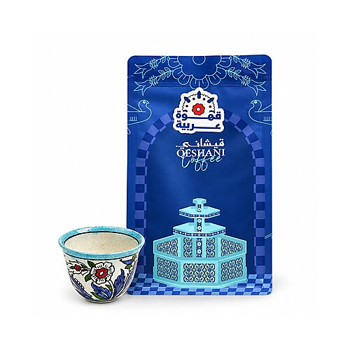 Qeshani Arabic Coffee Bag with Cup