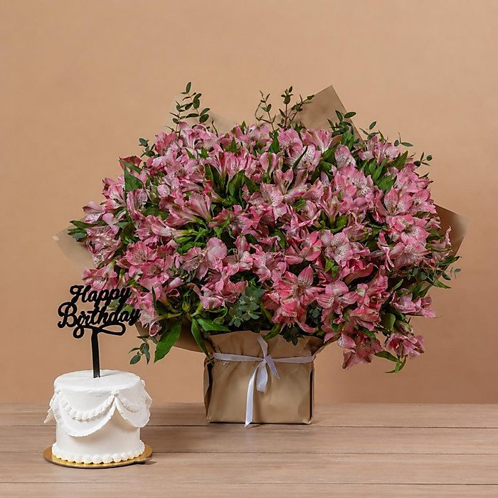 The beauty of cake with estmoreia