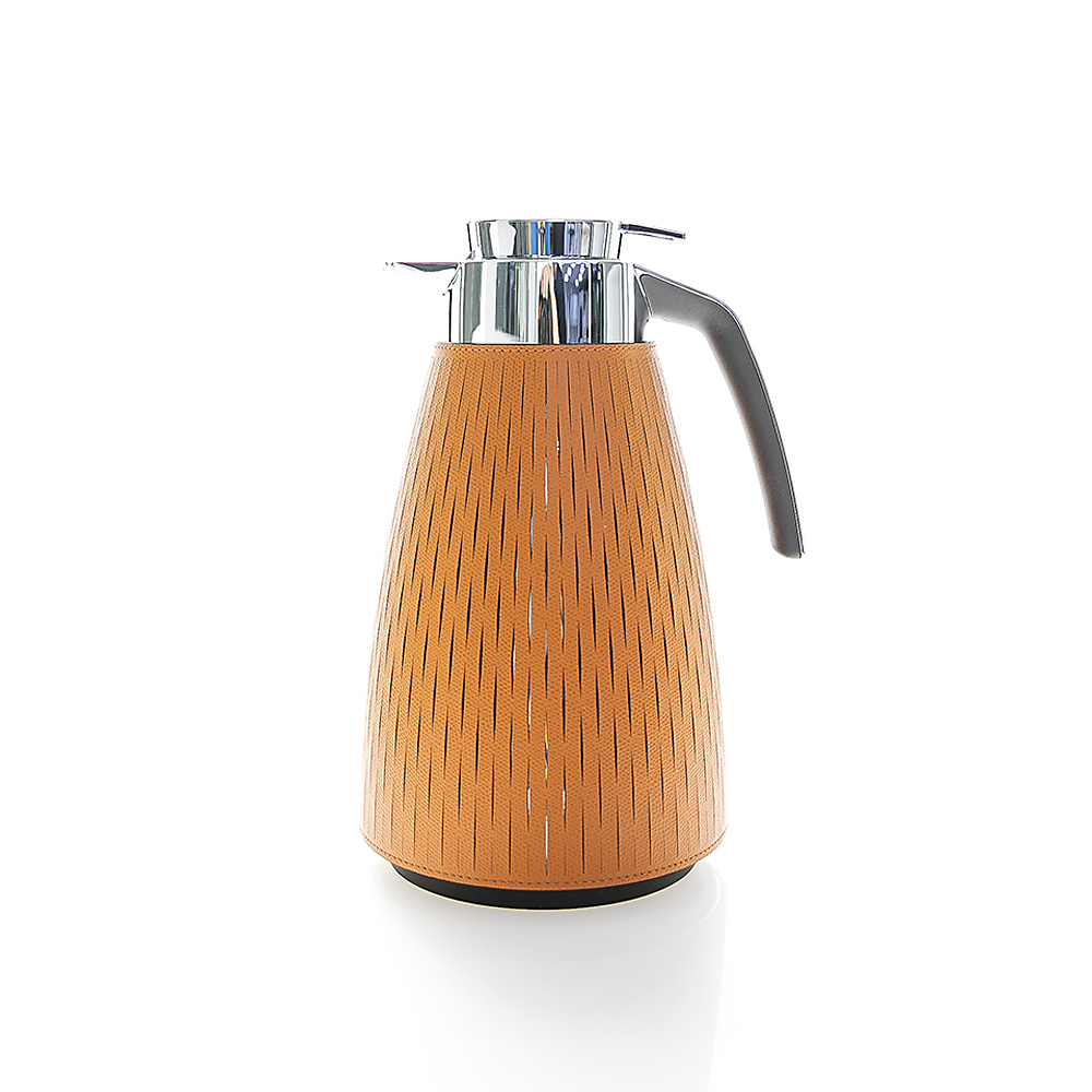 Amber Pinetti Full Leather Carafe  Medium - 1 L