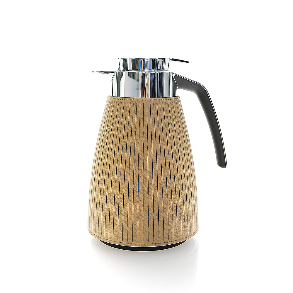 Caramel Pinetti Full Leather Carafe Large - 1.5 L