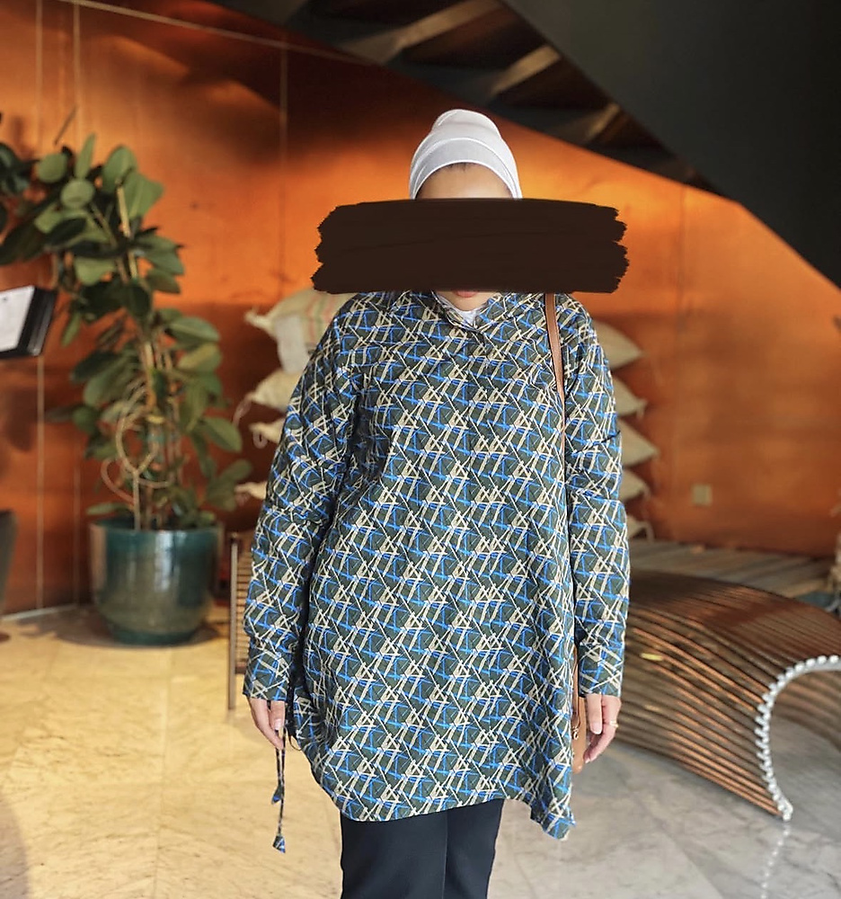 Blue Pattern Shirt