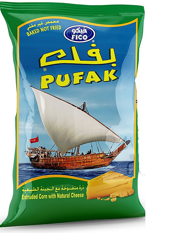 فيكو بفك المركب ذرة منفوخة بالجبنة