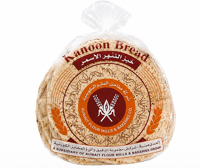 الخبز العربي الاسمر الخفيف 50غ