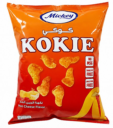 ميكي بطاطس بنكهة الجبن والذرة 19.2 جم