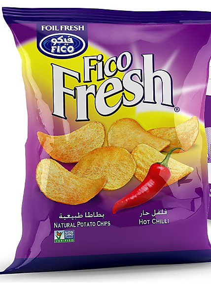 فيكو فريش رقائق البطاطس بالفلفل الحار  20 جم
