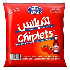 فيكو اعواد مقرمشة بطاطس ذرة بالكاتشب 15غ