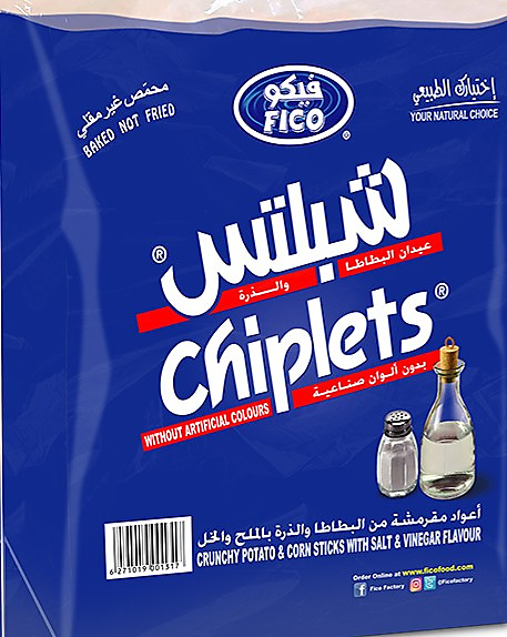 فيكو اعواد مقرمشة من بطاطس الذرة بالملح والخل 15 جرام