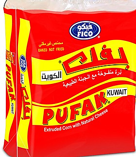 فيكو ذرة منفوخة مع الجبنة الطبيعية 15 جرام