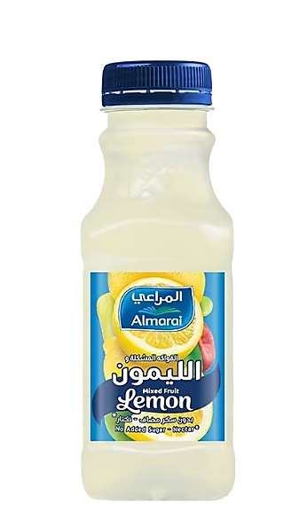 المراعي عصير هو مزيج متناغم بين الليمون والفواكة المشكلة الطبيعي 300 غ