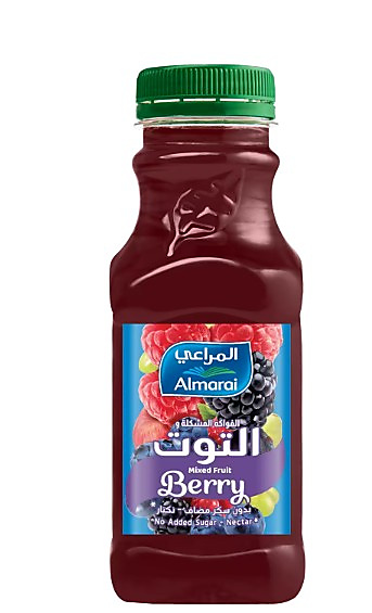 المراعي عصير هو مزيج متناغم بين عصير التوت المشكّل الطبيعي 300 غ