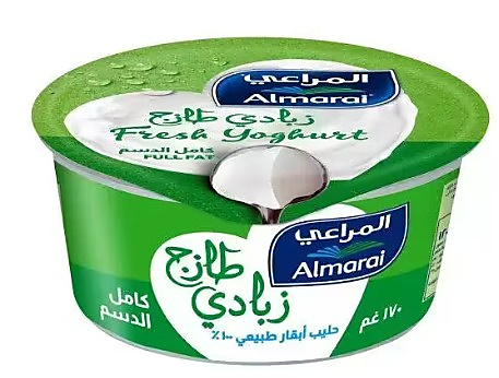 زبادي المراعي كامل الدسم 170 غ