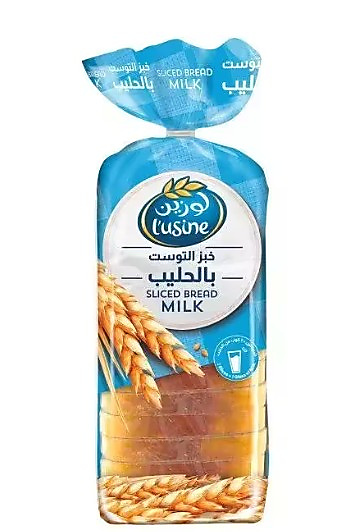 المراعي خبز توست بالحليب من لوزين، خبز شهي، وطري، ويحتوي على نسبة عالية من الكالسيوم 275 غم