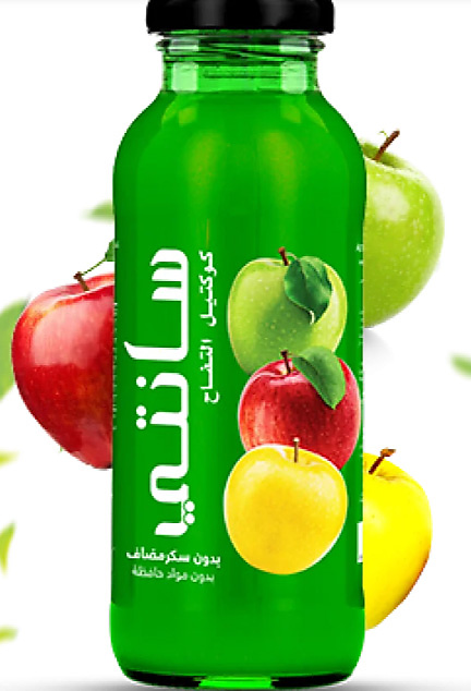 عصير سانتي تفاح ، 300 مل