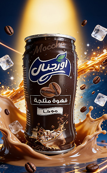 اورجنال قهوة مثلجة موكا 240 مل