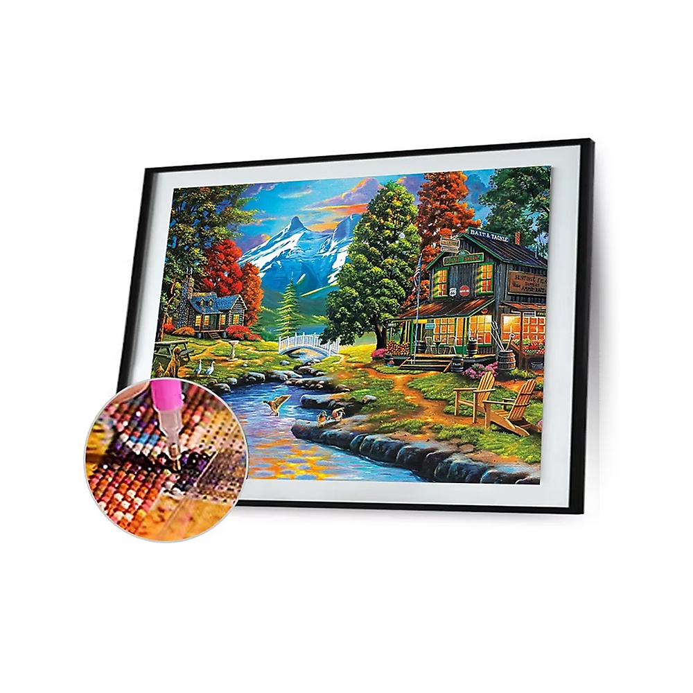 5D DIY Full Drill Dimond Painting Lane
