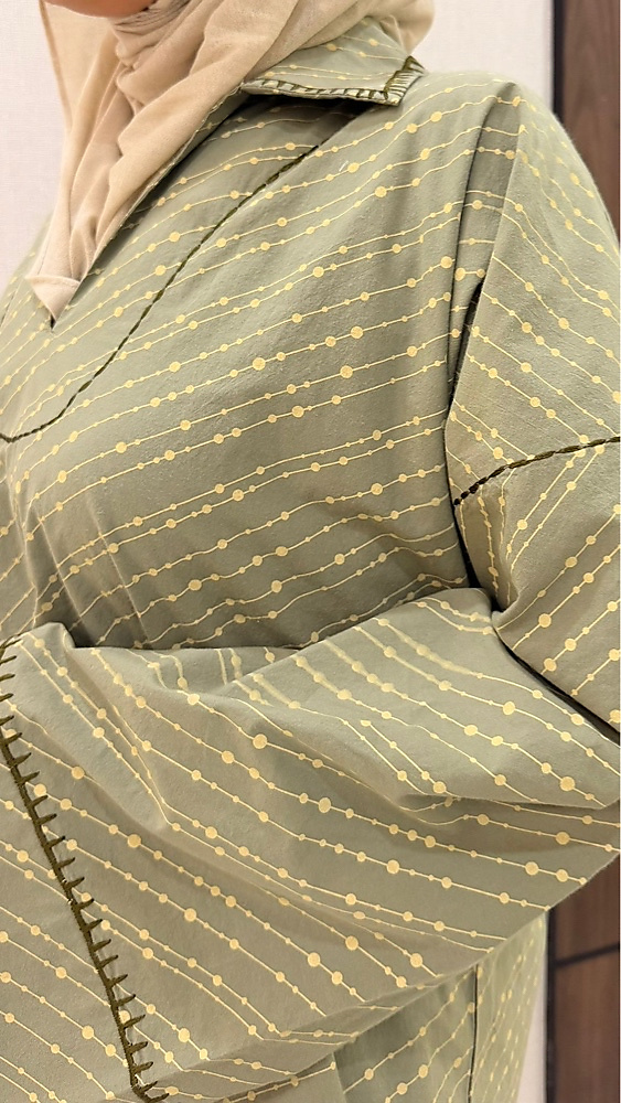 طقم قطن صيفي رقم ١