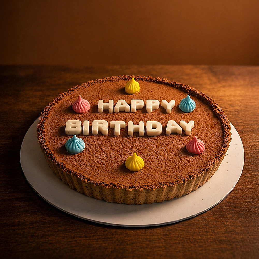HBD Chocolate Tart