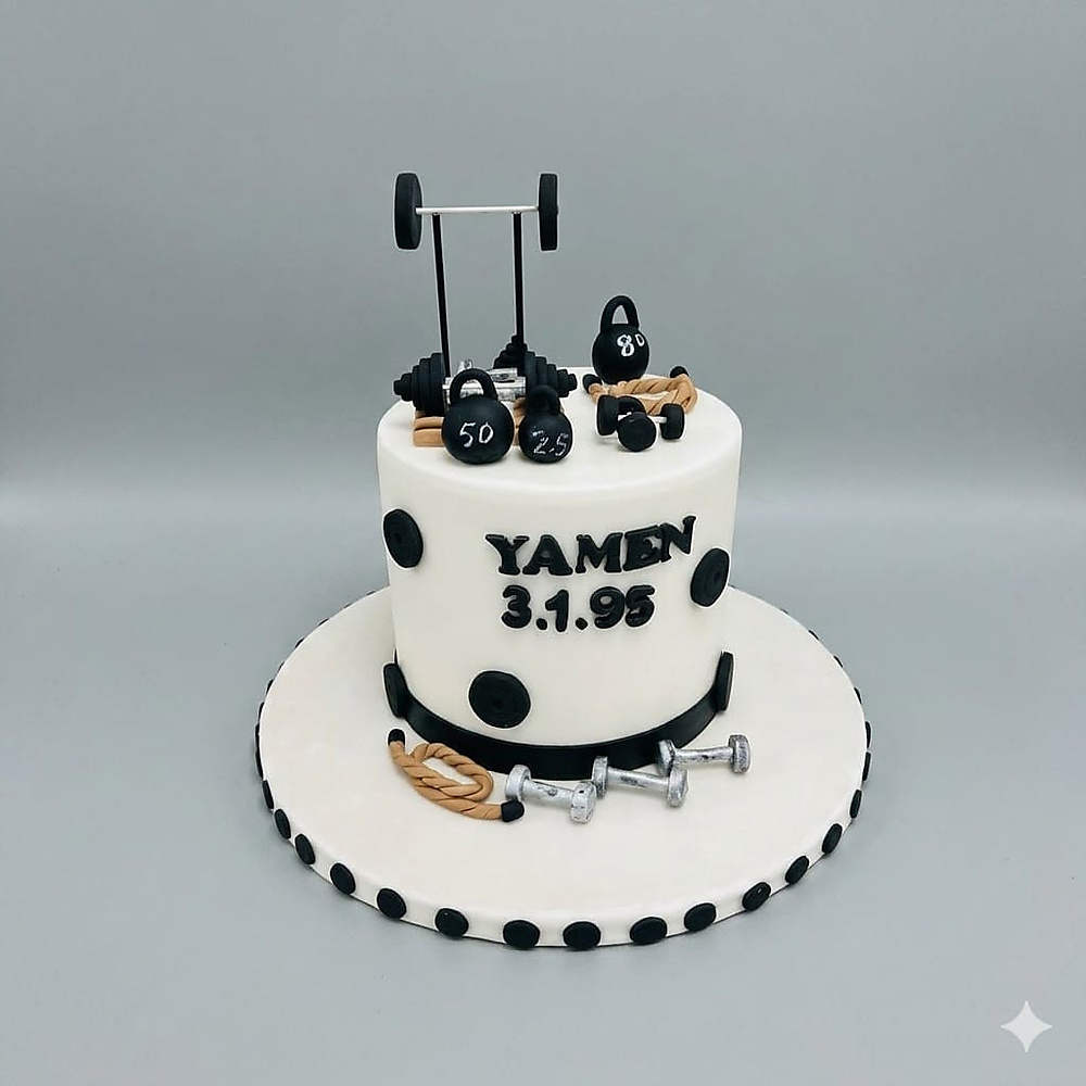 Gym Addicted Cake