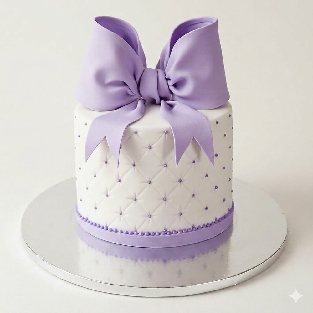 Lavender Bow