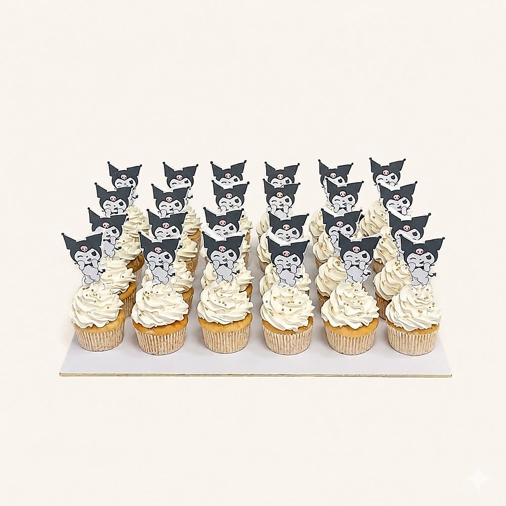 Kuromi Cupcakes