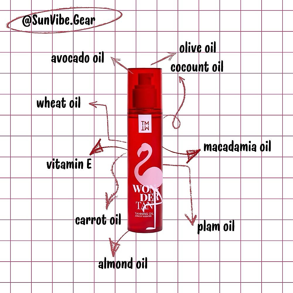 زيت التسمير بالمشمش