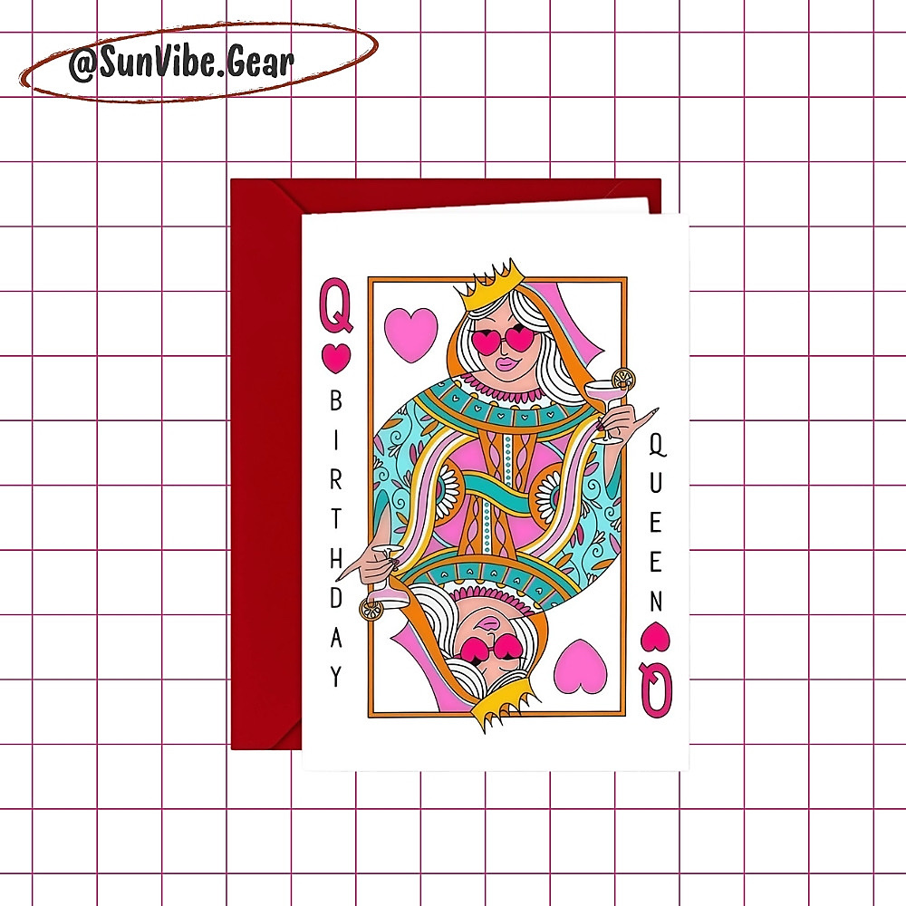 Birthday Queen Card