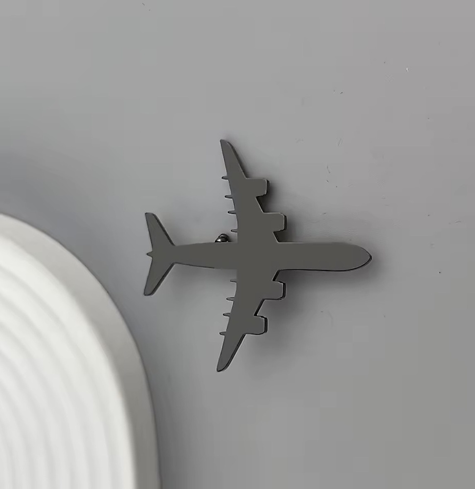 Airplane brooch