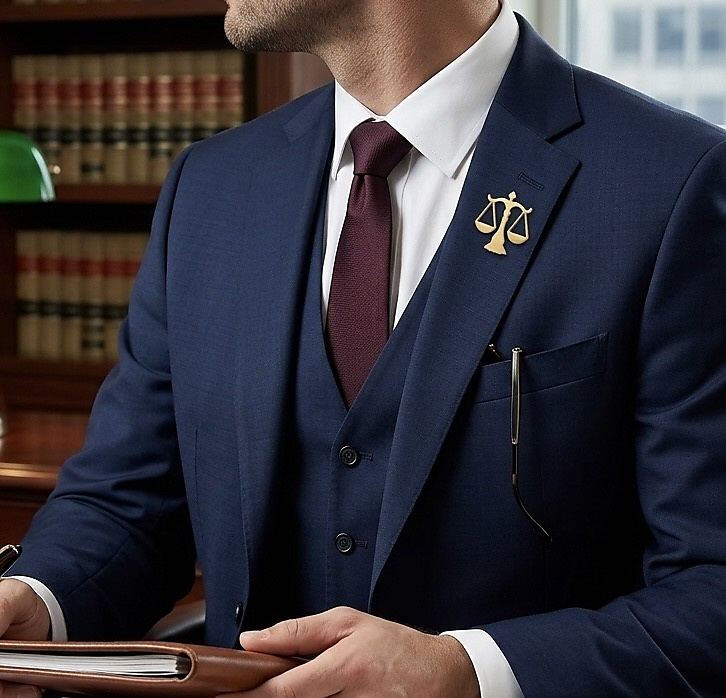 Law brooch