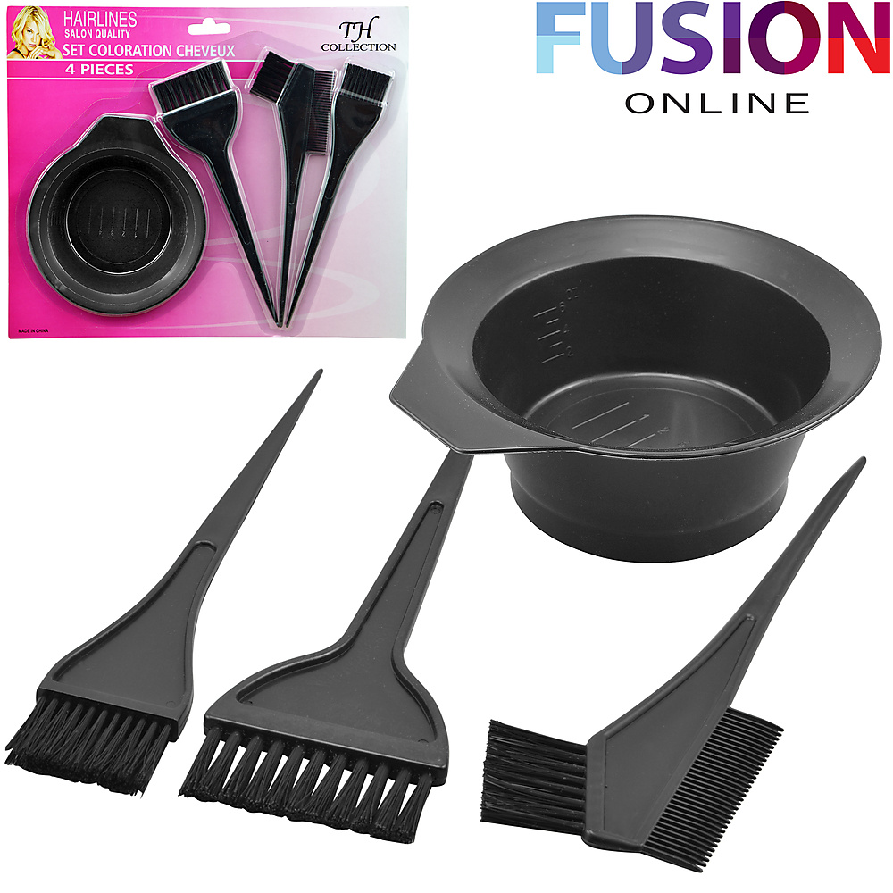 Professional Salon Hair Coloring Kit with Bowl