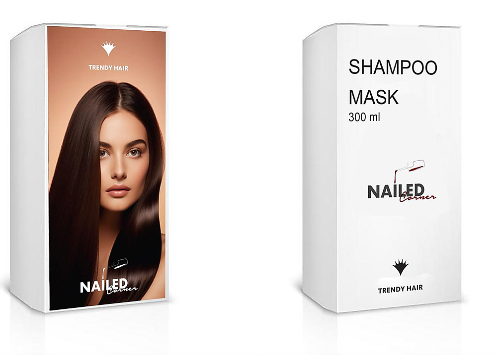 Trendy hair shampoo mask