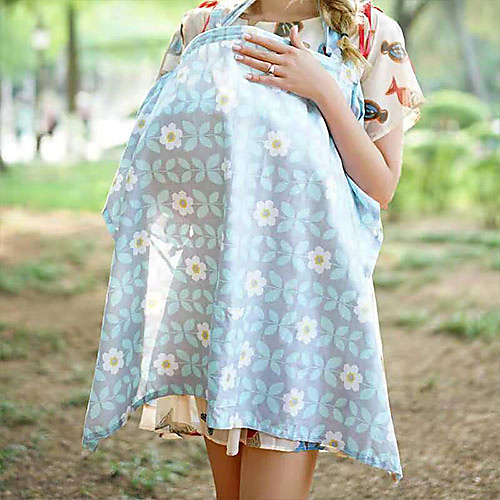 NC Grey Blue Flowers