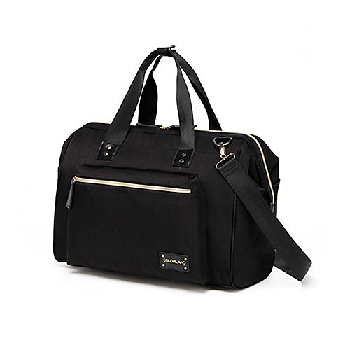 colorland shoulder diaper bag (Black)