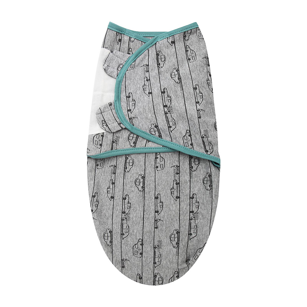 Swaddles Grey Cars