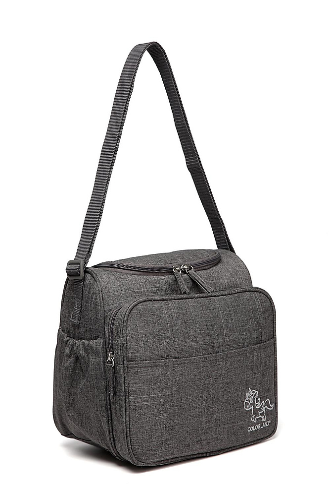 Mini diaper bag Grey