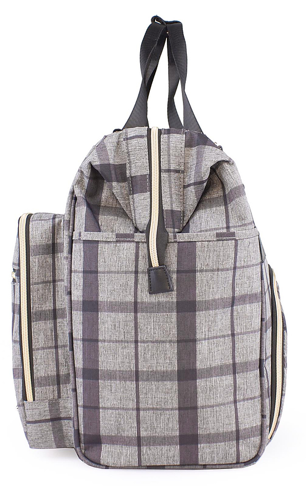 hospital bag plaid