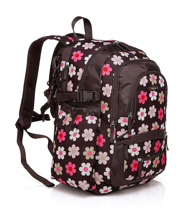 Colorland Diaper Backbag (Flowers)