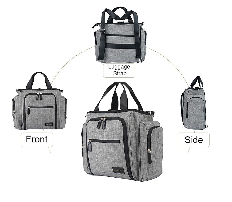 colorland shoulder\backbag bag (grey)