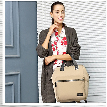 Colorland Diaper Backbag (Beige)