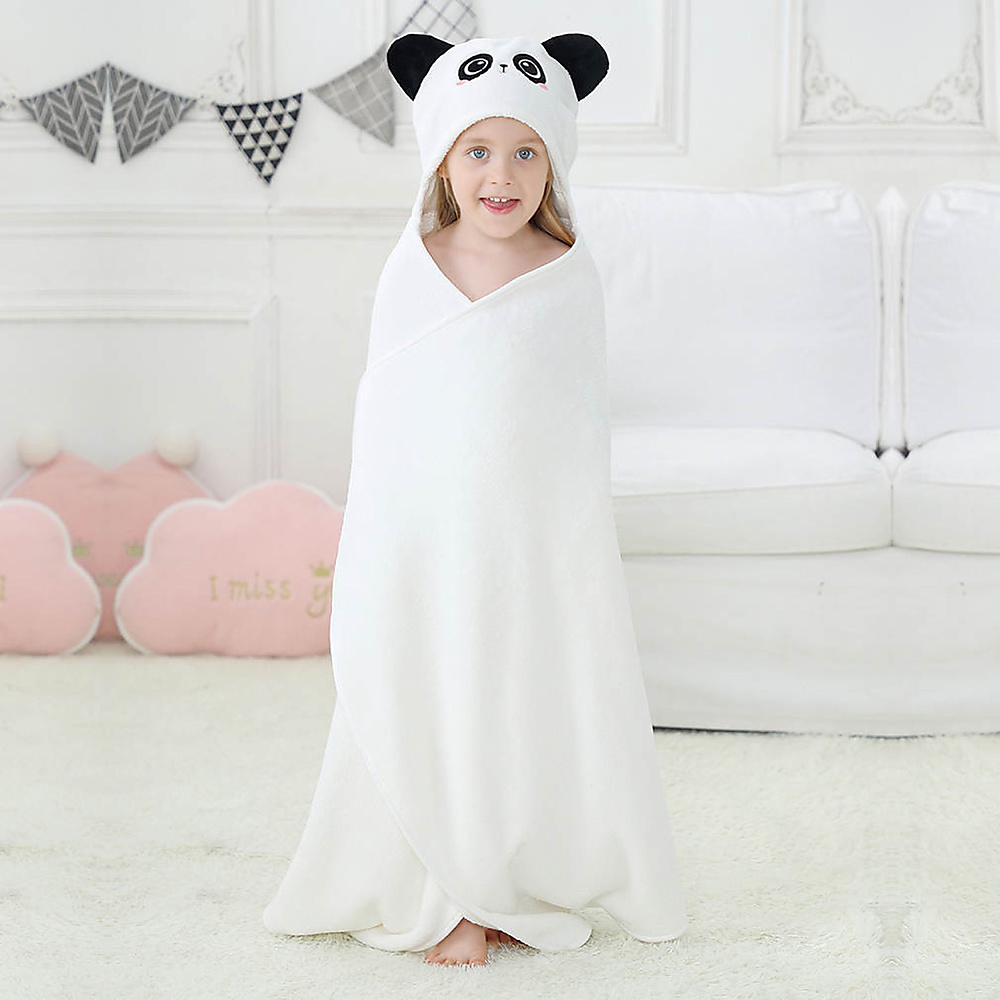 Hooded towel (white)