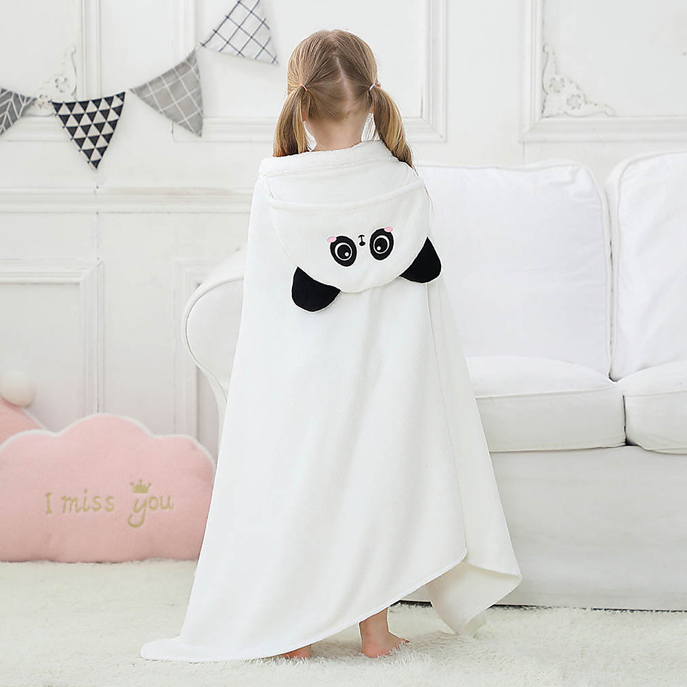 Hooded towel (white)