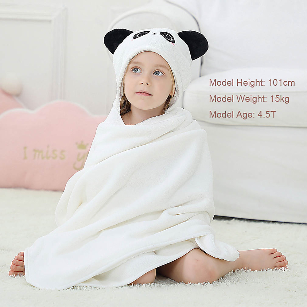 Hooded towel (white)