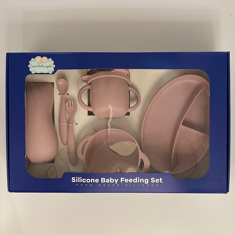 sweet little angels feeding set