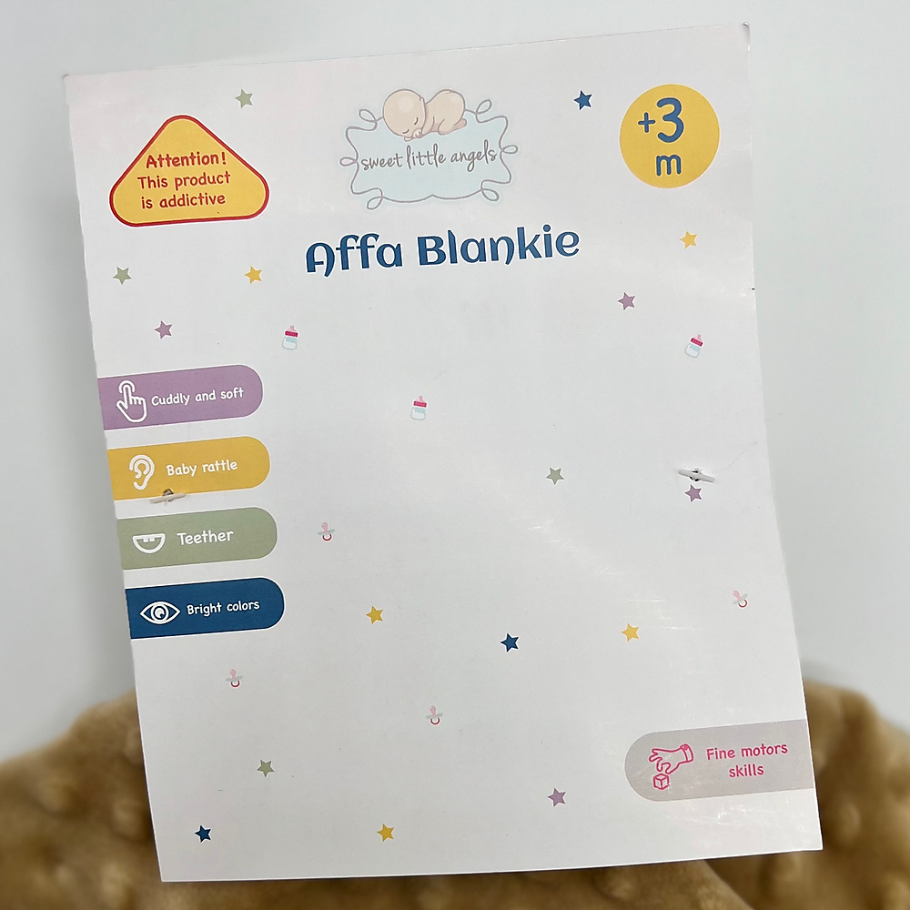 Affa Blankie (Mocha Lion)