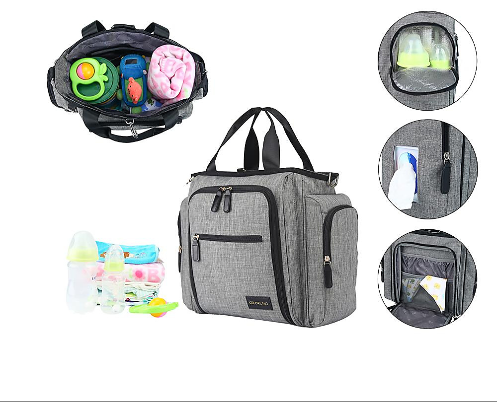 colorland shoulder\backbag bag (grey)