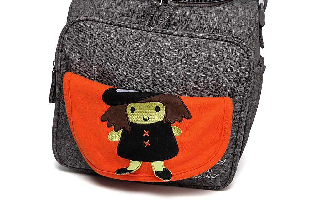 Mini diaper bag Grey