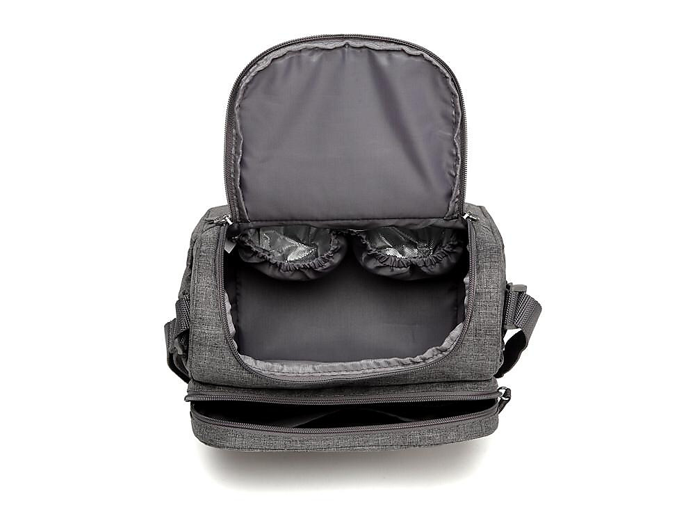 Mini diaper bag Grey