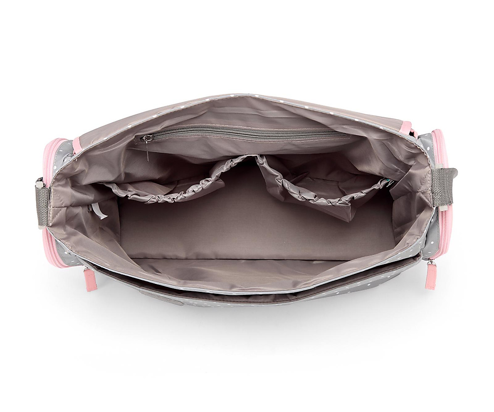 colorland shoulder diaper bag (Grey\Tiffani)